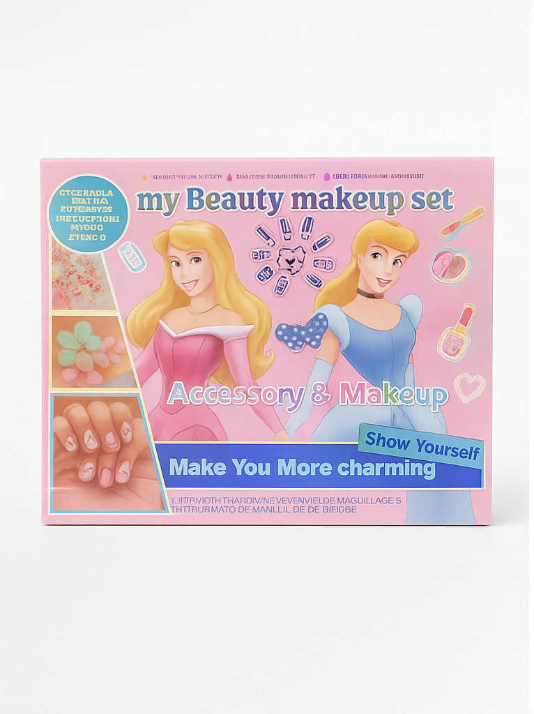 My Beauty Makeup Set for Kids – Accessory & Makeup Kit with Eyeshadows, Lip Gloss, Nail Art & Fun Accessories