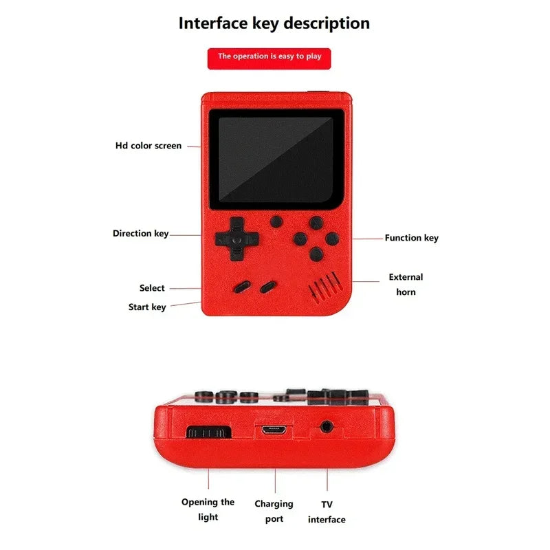 SUP Game Box Plus Console With Controller 400 in 1 Video Games For Kids Handheld Game Gamebox Connects with LCD / TV