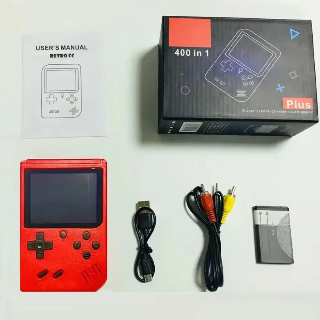 SUP Game Box Plus Console With Controller 400 in 1 Video Games For Kids Handheld Game Gamebox Connects with LCD / TV