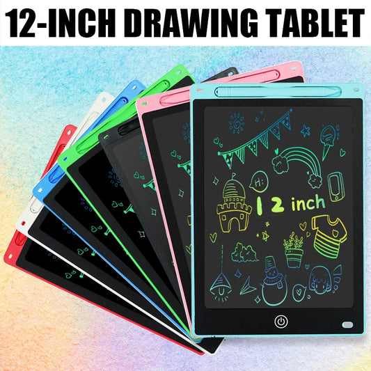 Electronic Handwriting Pad - Writing Board Drawing Tablet - LCD Screen Writing Tablet - Digital Graphic Toys for child 8 inch, 10 inch, 12 inch