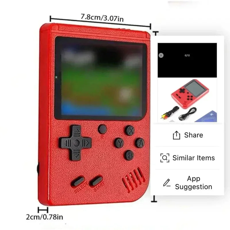 SUP Game Box Plus Console With Controller 400 in 1 Video Games For Kids Handheld Game Gamebox Connects with LCD / TV