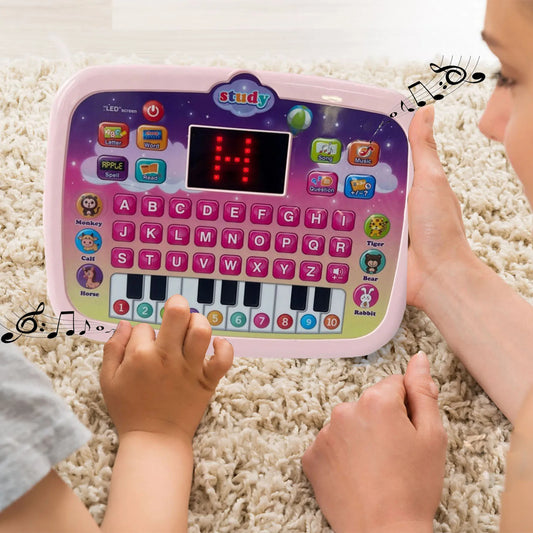 Educational Computer Toys, Electronic Study Game for 3+ Year Birthday Presents (Kids Computer)