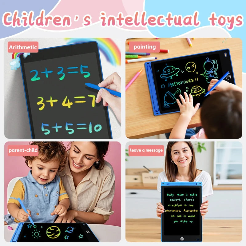 Electronic Handwriting Pad - Writing Board Drawing Tablet - LCD Screen Writing Tablet - Digital Graphic Toys for child 8 inch, 10 inch, 12 inch