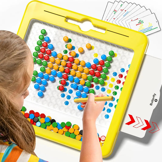 Magnetic Drawing Board Ball Sketch Tablet with Magnet Pen - Kids Learning -Educational Toys for Kids