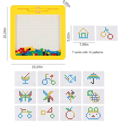 Magnetic Drawing Board Ball Sketch Tablet with Magnet Pen - Kids Learning -Educational Toys for Kids