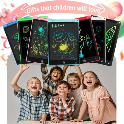 Electronic Handwriting Pad - Writing Board Drawing Tablet - LCD Screen Writing Tablet - Digital Graphic Toys for child 8 inch, 10 inch, 12 inch