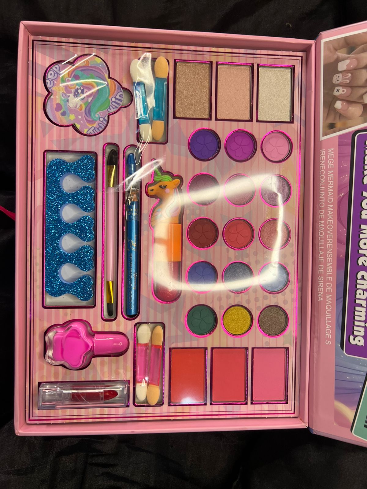 My Beauty Makeup Set for Kids – Accessory & Makeup Kit with Eyeshadows, Lip Gloss, Nail Art & Fun Accessories